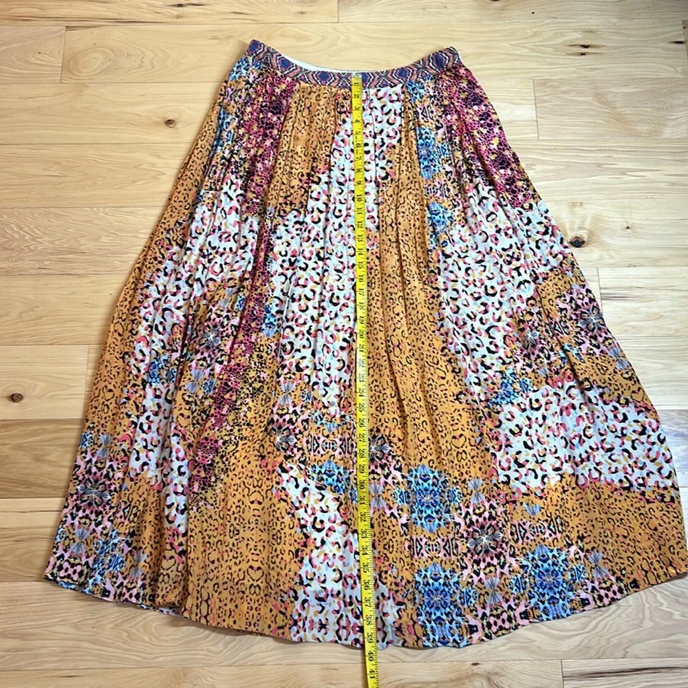 Anthropologie Bhanuni by Jyoti Colorful Animal Print Maxi | Size 10 - Picture 2 of 9